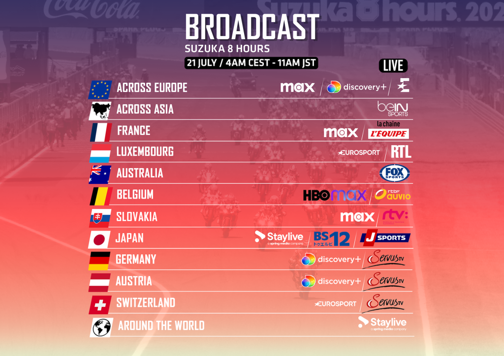 Watch the EWC Suzuka 8 Hours live