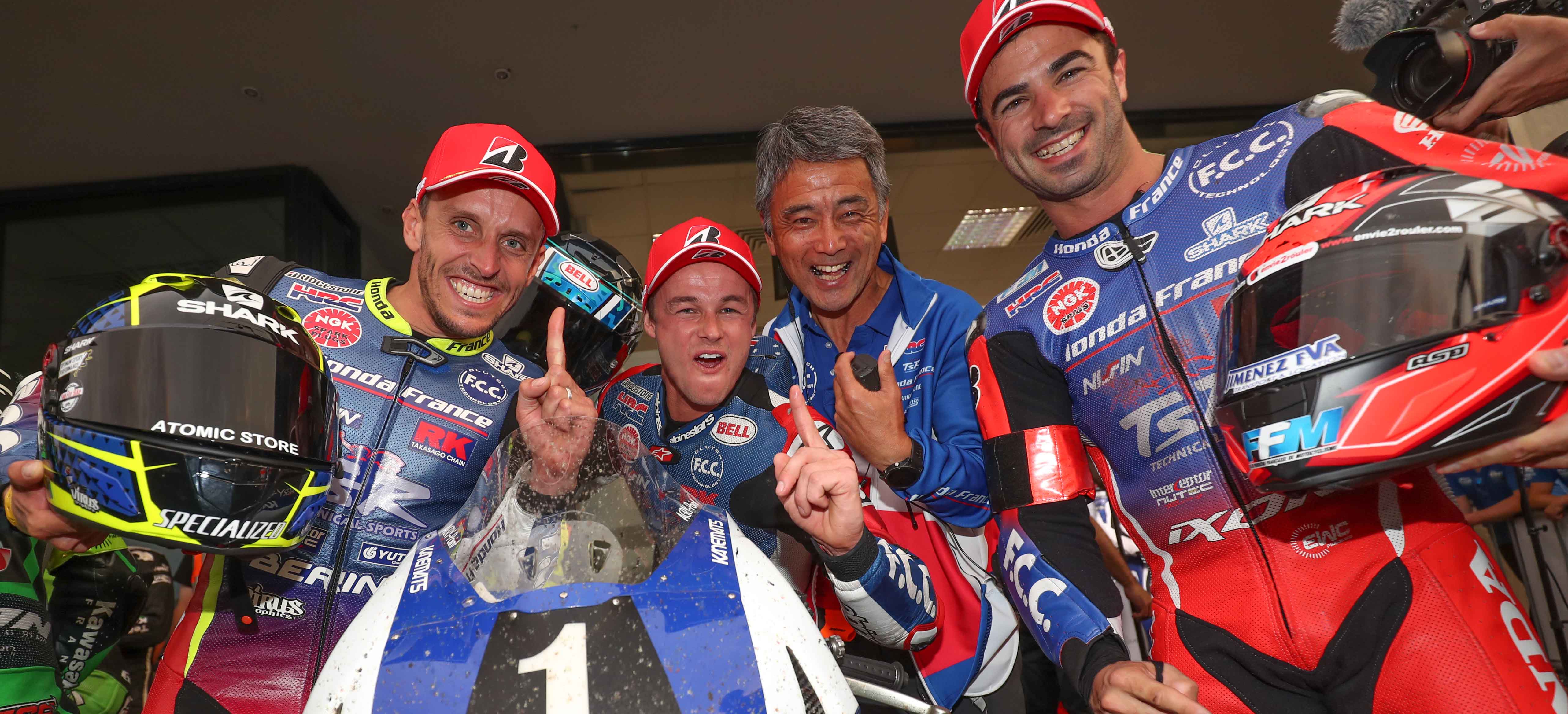 それぞれのナンバー、それぞれの物語：F.C.C. TSR HONDA FRANCEのための「1」